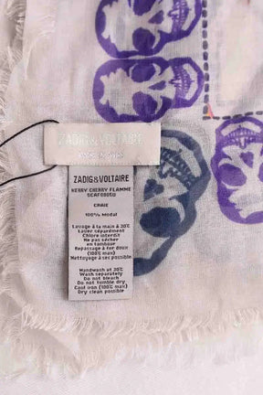 Écharpe Zadig & Voltaire Multicolore en Synthétique