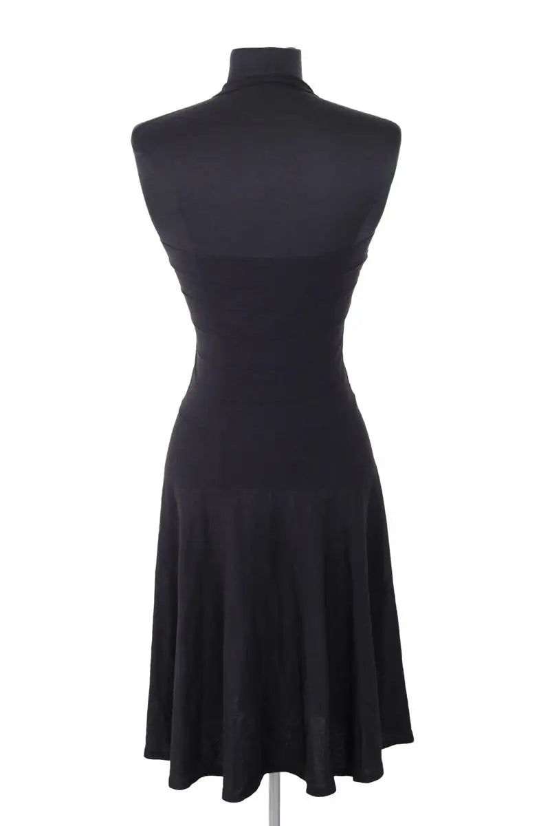 Robe Sandro Noir en Viscose