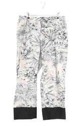 Pantalon Marina Rinaldi Blanc en Coton, taille XXXL - Seconde Main