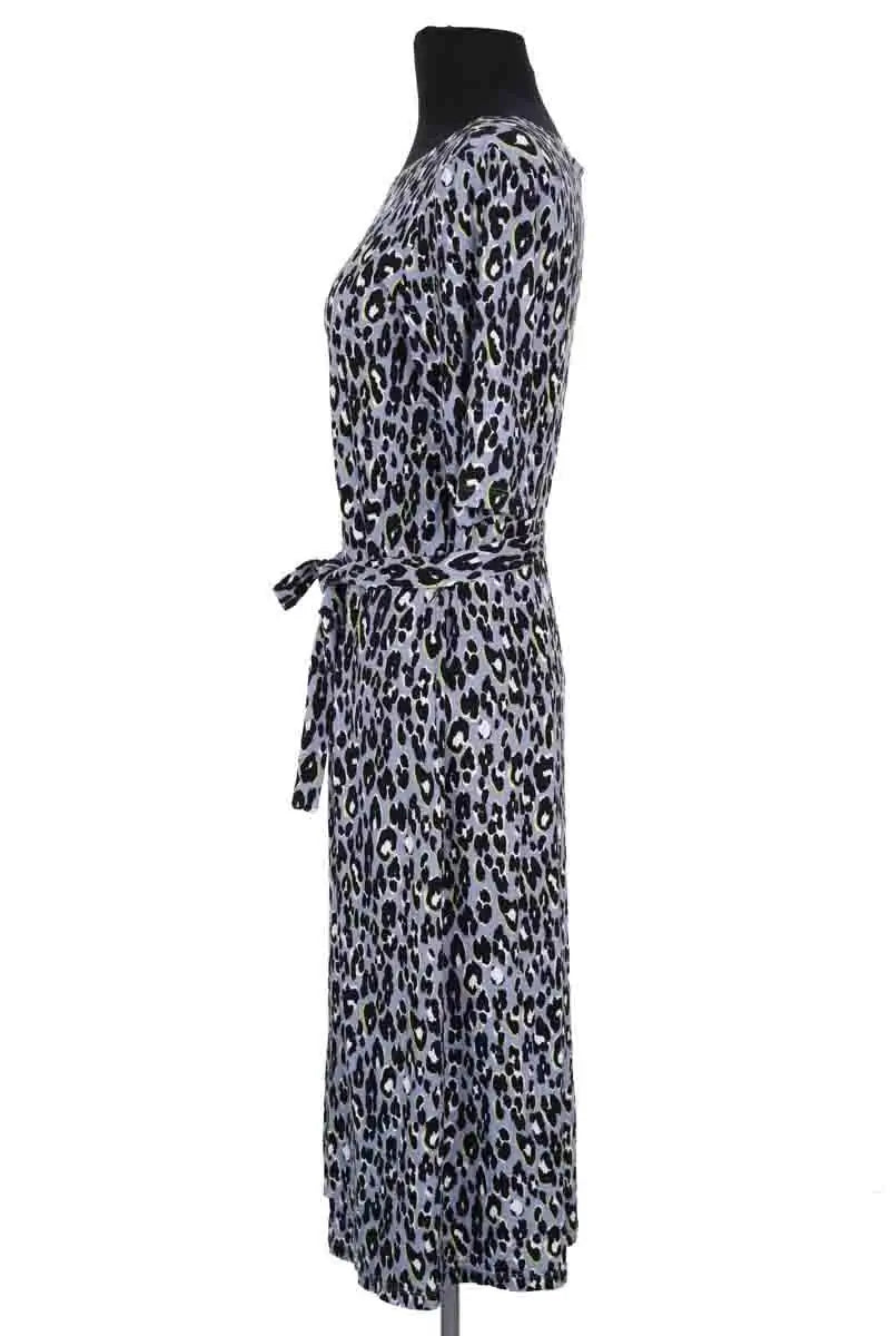 Robe Agnès B. Bleu en Viscose