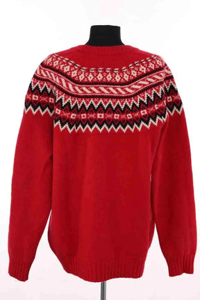 Pull Junya Watanabe Rouge en Laine