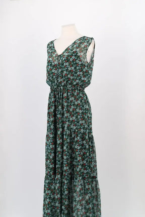Robe Gerard Darel Vert en Synthétique
