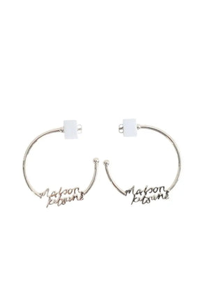 Boucles d'oreilles Kitsuné  Argent