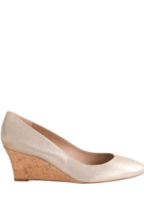 Talons LK Bennett Eevi Doré en Cuir, taille 42 - Seconde Main