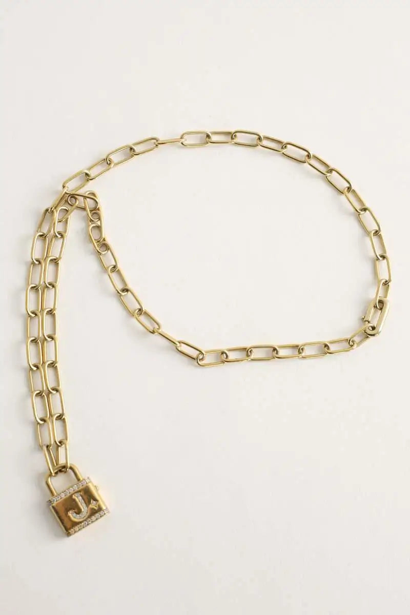 Collier APM Monaco Doré en Plaqué or