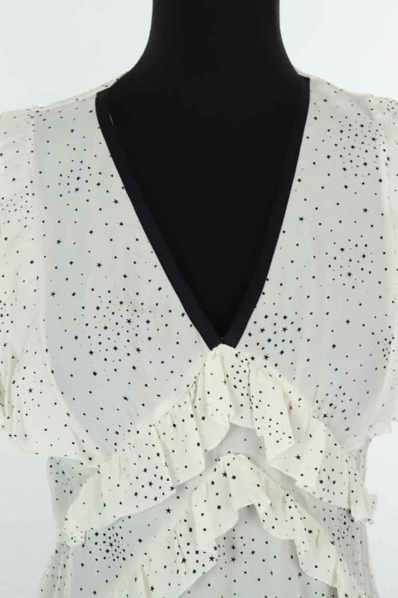 Mi-longueur Maje  Blanc