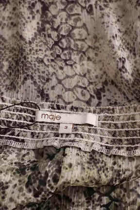 Robe Maje  Gris