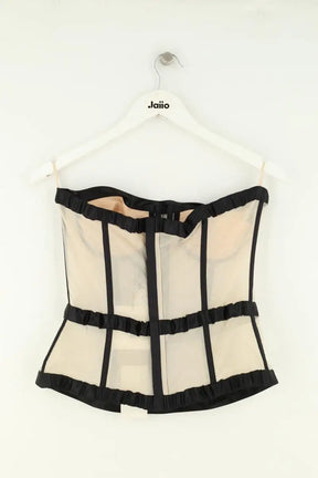 Corset La Perla Beige en Soie