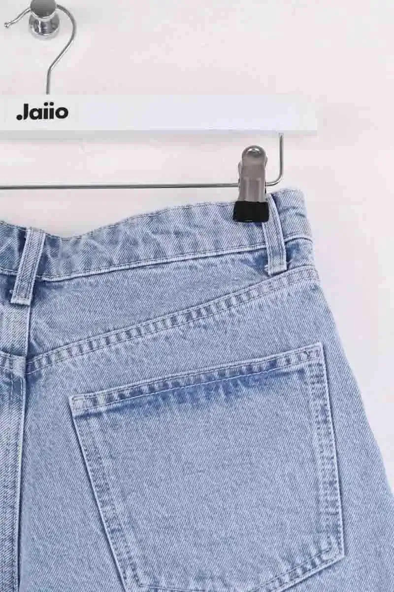 Mini short Sézane Bleu en Coton
