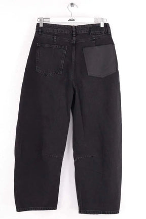Jean large Essentiel Antwerp Noir en Coton
