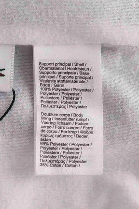 Gilet Lacoste Blanc en Synthétique