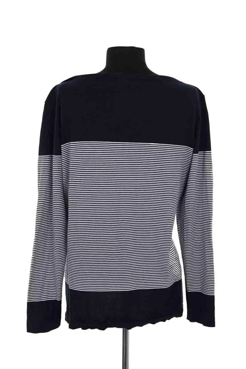 Top Lanvin Bleu en Coton