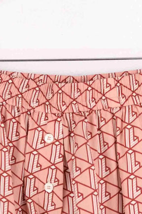 Short Lacoste Rouge en Viscose