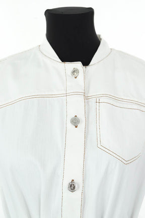 Mi-longueur APC  Blanc