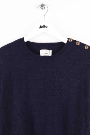 Pull Sézane Bleu en Laine