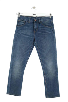 Jean slim Levi's Boyfriend slim fit Bleu en Coton, taille XS - Seconde Main
