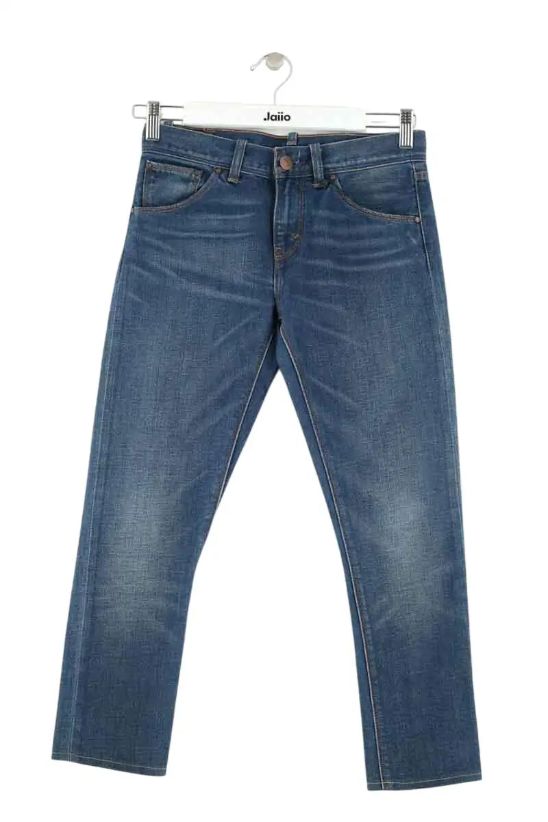 Jean slim Levi's Boyfriend slim fit Bleu en Coton, taille XS - Seconde Main