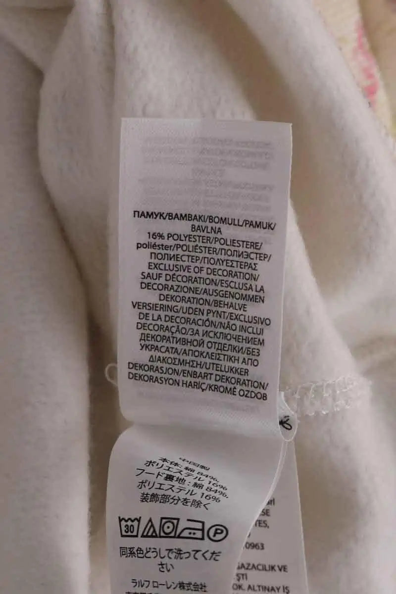 Sweatshirt Ralph Lauren Rose en Coton