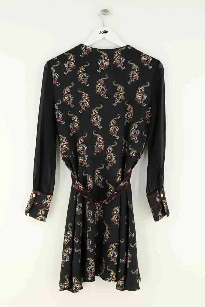 Robe Sandro Noir en Synthétique