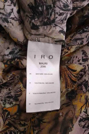 Robe Iro Mauri Kaki en Viscose
