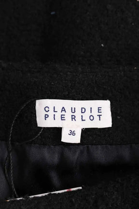 Mini jupe Claudie Pierlot Noir en Synthétique