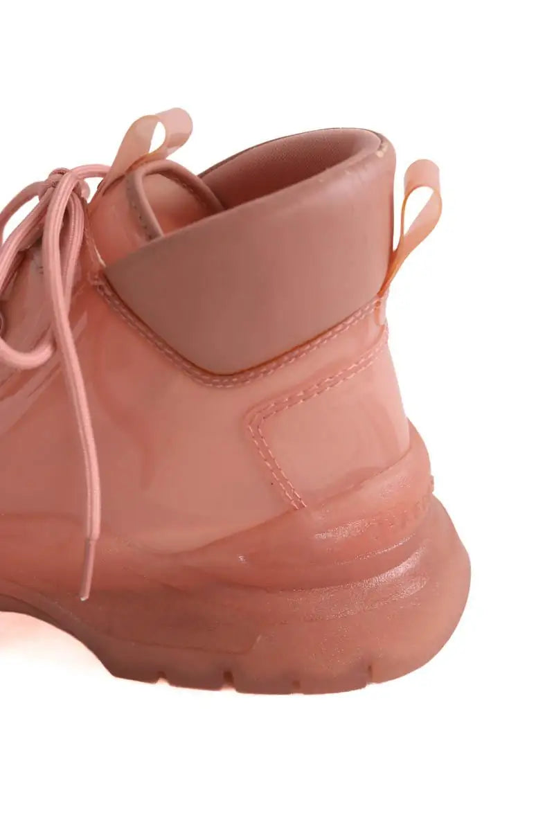 Baskets Charles & Keith Rose en Plastique