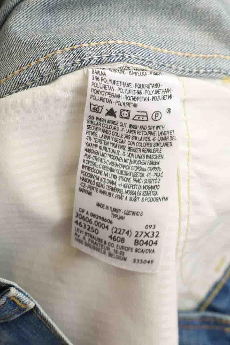 Slim Levi's  Bleu