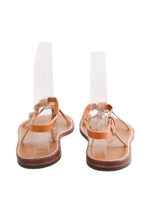 Sandales Rondini Marron en Cuir