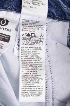 Jean large Levi's Bleu en Coton