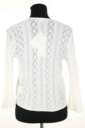 Cardigan Gerard Darel Blanc en Viscose