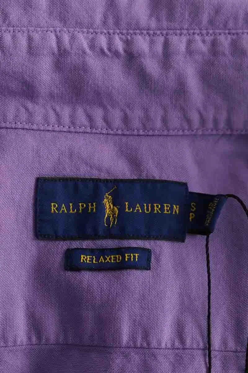 Chemise Ralph Lauren Violet en Coton