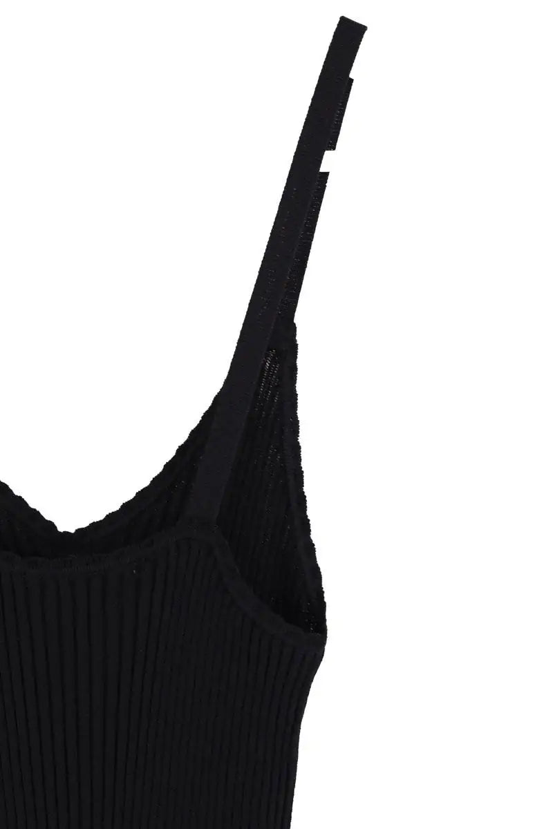Robe Rouje Noir en Viscose