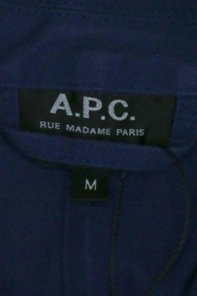 Veste APC Bleu en Coton