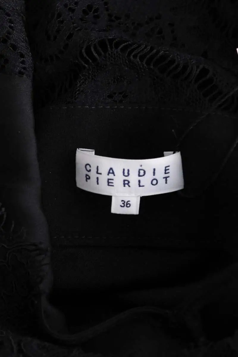 Robe Claudie Pierlot Noir en Coton