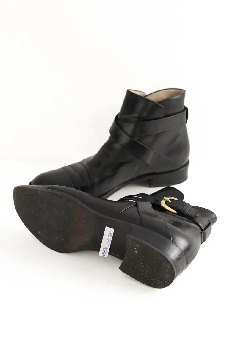 Boots Bally  Noir