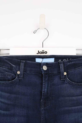 Slim 7 For All Mankind  Bleu