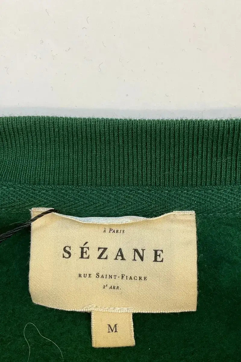 Sweatshirt Sézane Vert en Coton