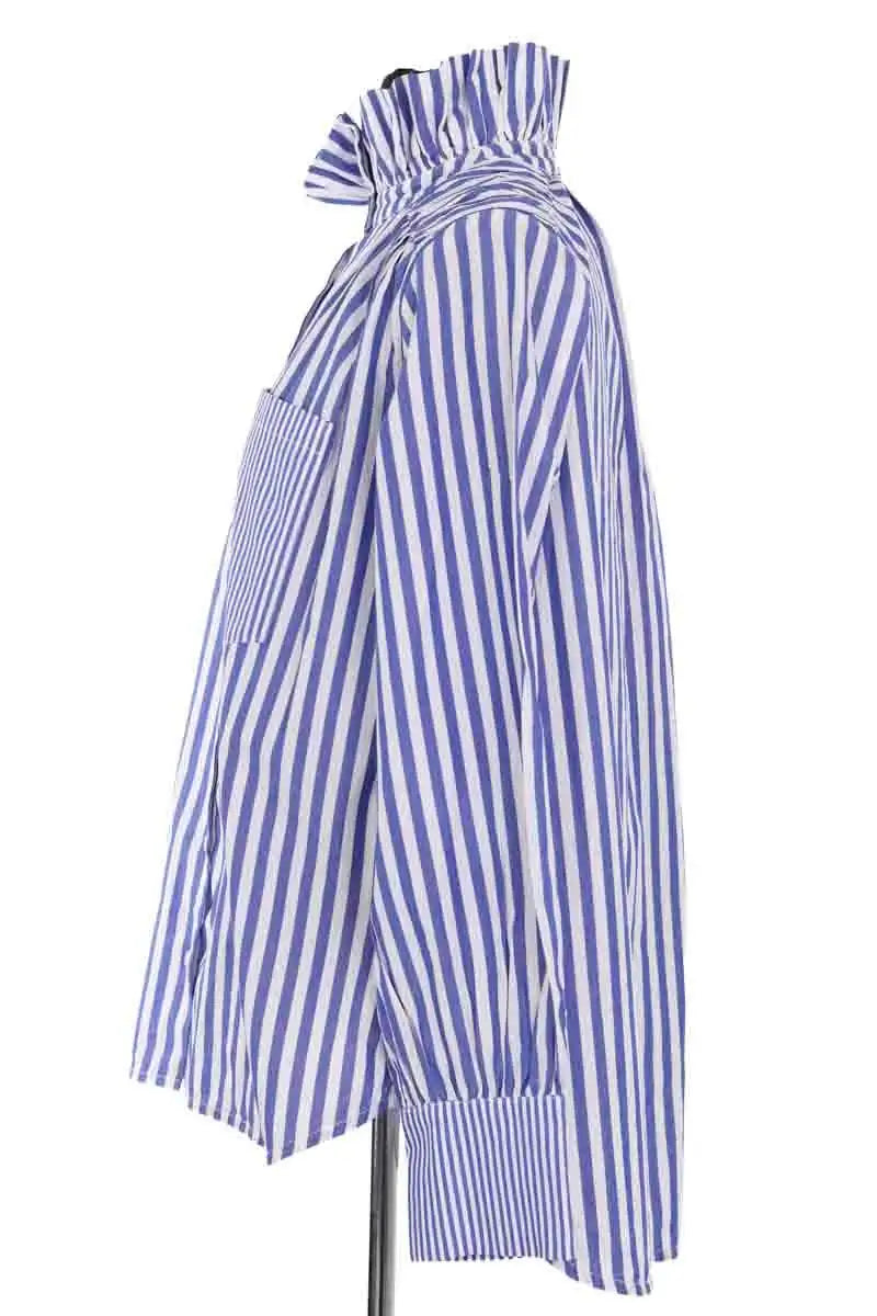Chemise Balzac Bleu en Coton