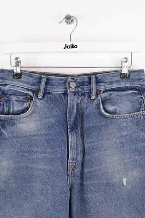 Jean large Acne Studios Bleu en Coton
