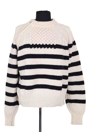 Pull Ba&Sh Beige en Laine, taille S - Seconde Main