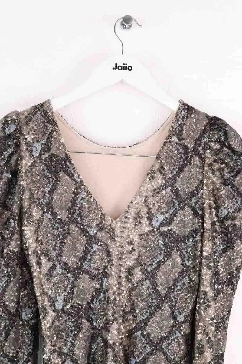 Robe Manoush Argent en Paillettes