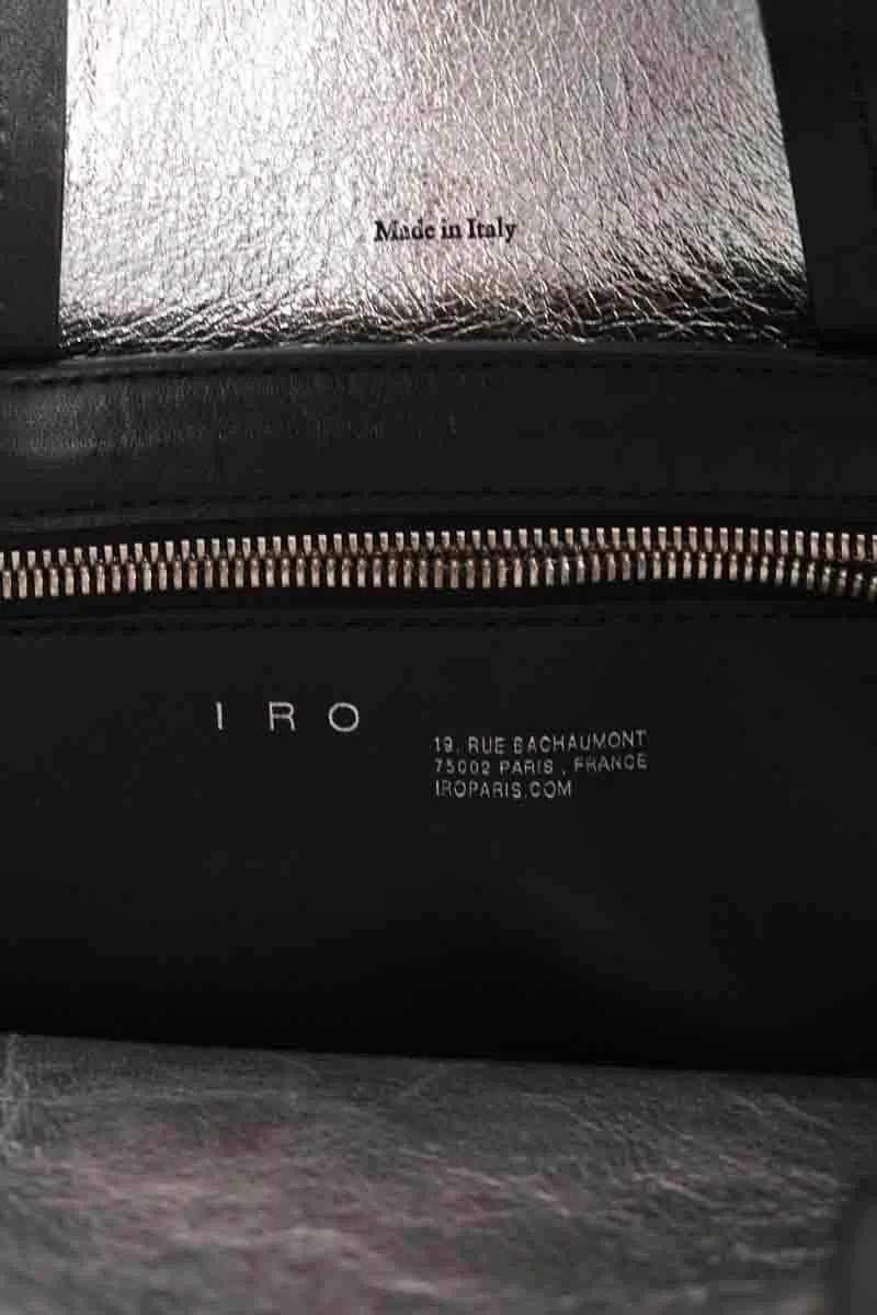Sac à bandoulière Iro Noir en Cuir