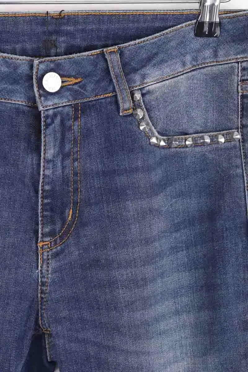 Jean slim Zadig & Voltaire Bleu en Coton