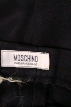 Pantalon droit Moschino  Noir