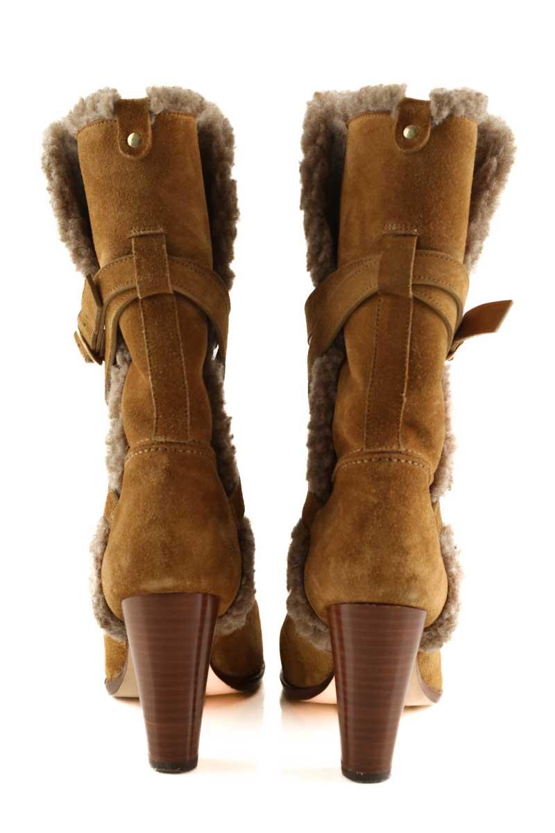Boots fourées Vanessa Bruno  Marron