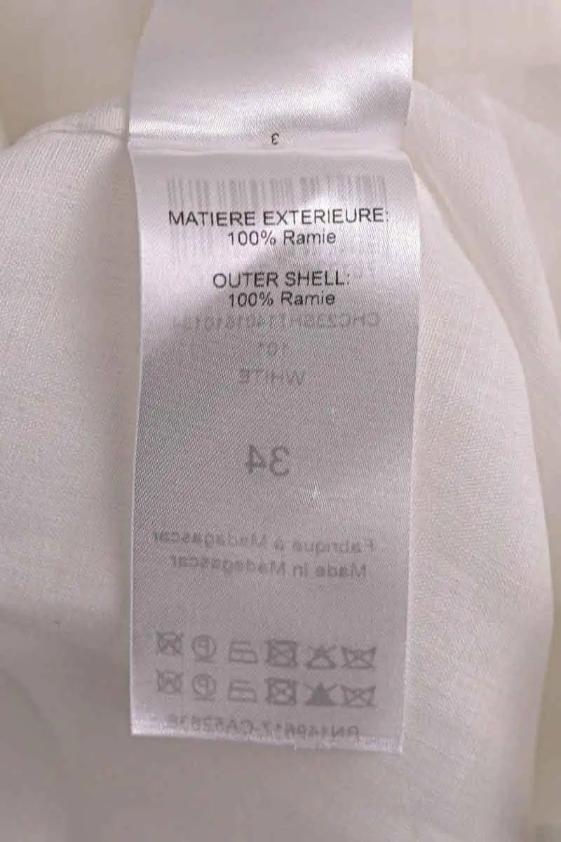 Blouse Chloé Blanc en Synthétique
