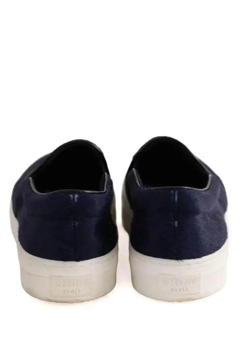 Baskets Celine Marine en Cuir