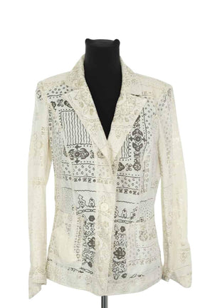 Blazers Georges Rech  Blanc