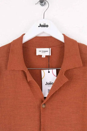 Chemise Octobre Orange en Coton