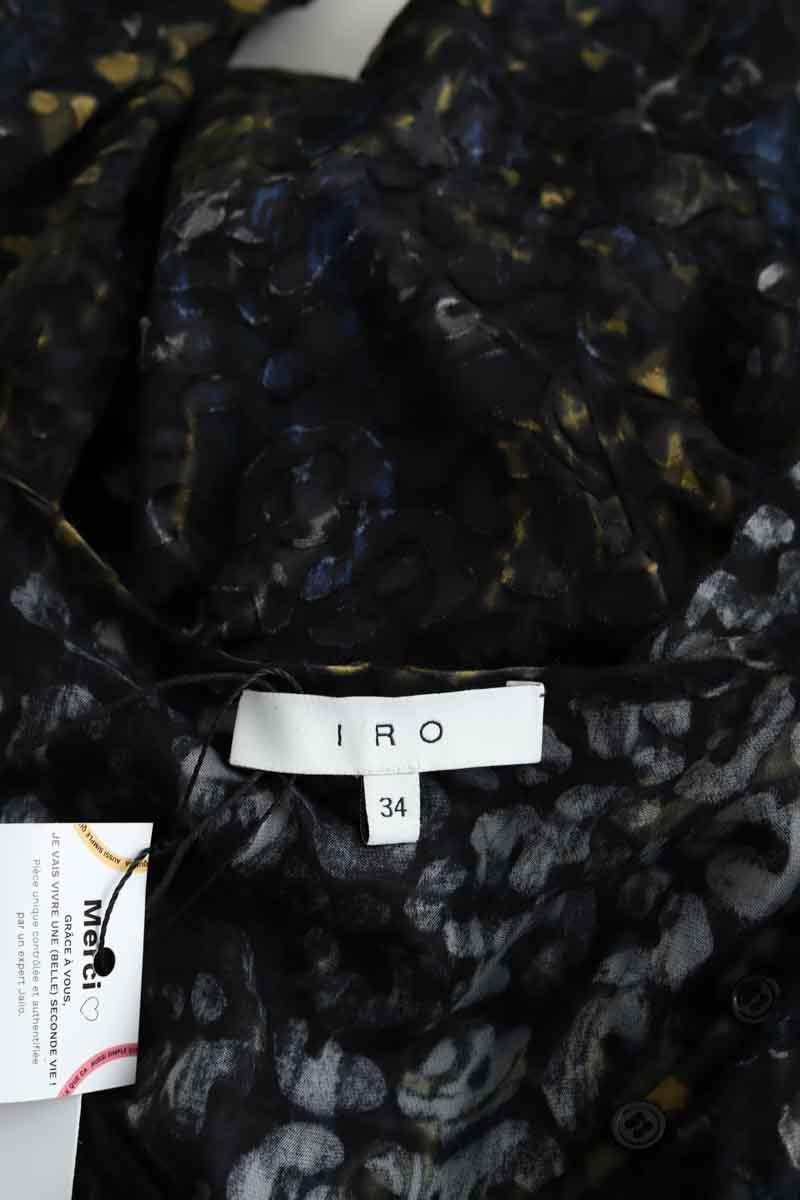 Mi-longueur Iro  Noir